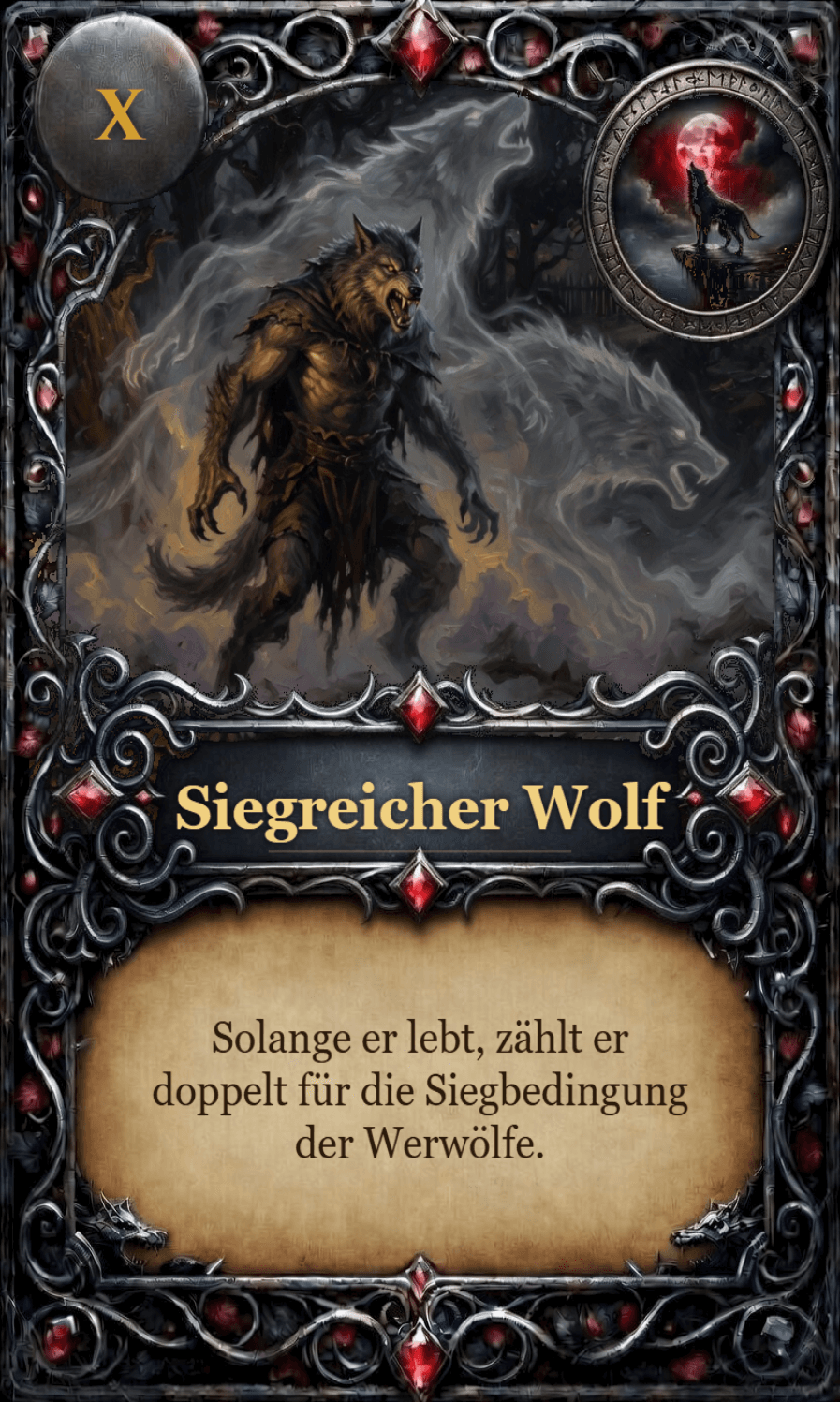 Siegreicher Wolf